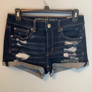 American eagle jean shorts